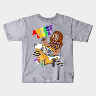 Artist Loops: Traditional Artist Kids T-Shirt